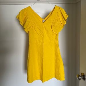 A New Day yellow dress